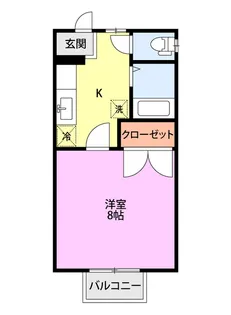 メゾン・ド・ローリエ【1階】の間取り