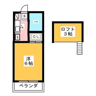 セザンヌ【2階】の間取り
