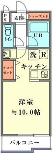 メリス尾山台【5階】の間取り