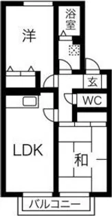 マドレミホ【1階】の間取り