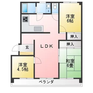 MIIビルディング【3階】の間取り