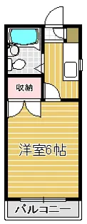 ハイムリンデIII【1階】の間取り
