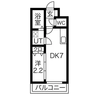 リプラス宮町【2階】の間取り