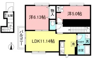 ELENESS【2階】の間取り