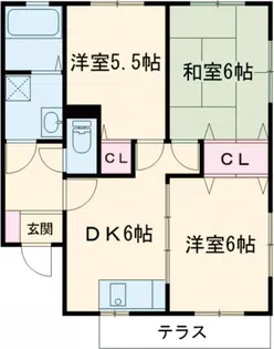 ロイヤルヒルズM【2階】の間取り