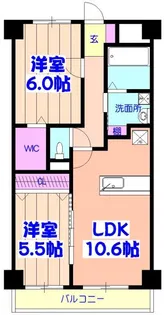 エグゼシャトー四番館【3階】の間取り