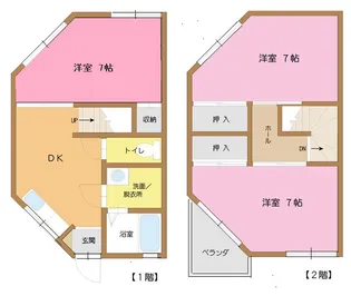 サンハルク一色の間取り