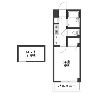 アムール【2階】の間取り