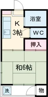 第三雅荘【2階】の間取り