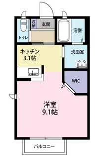メゾン・メルベーユ【1階】の間取り