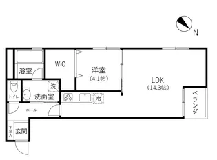 D・Z II【3階】の間取り