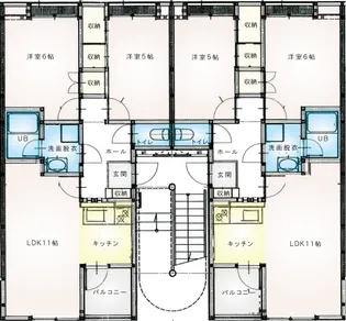 T′s TOWN【3階】の間取り