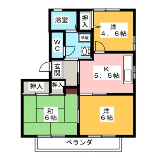 3Kの間取り画像