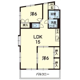 クリオコート62【3階】の間取り