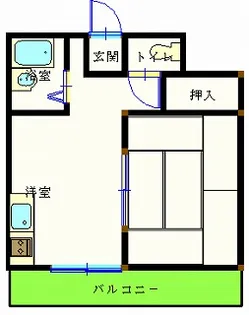 神奈川県横浜市港北区樽町2【マンション】の間取り