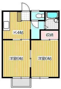 BAUHOUSE・NOBU【2階】の間取り