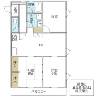 山口ビル【3階】の間取り