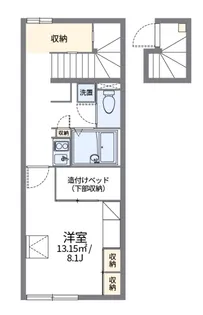クレストコート【2階】の間取り
