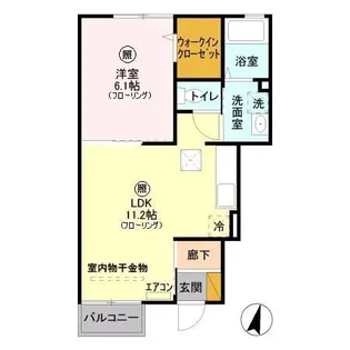 埼玉県さいたま市南区内谷3【アパート】の間取り
