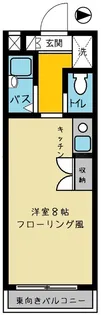 パークアゼリア【1階】の間取り