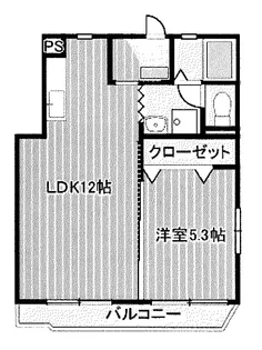 マイタウン上島【3階】の間取り