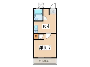 ビラ・イシハラ【3階】の間取り