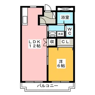 シャトレ壱番館【3階】の間取り
