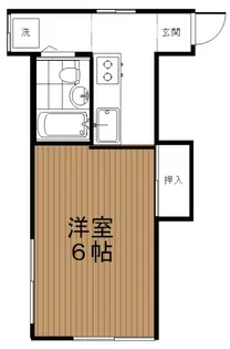 丹沢荘【2階】の間取り