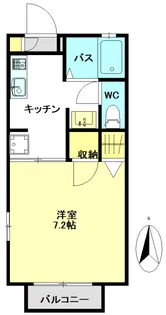 アビテホーム【1階】の間取り