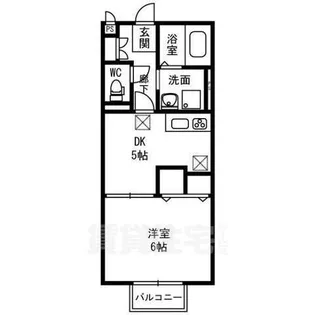 タウンコート大森【1階】の間取り