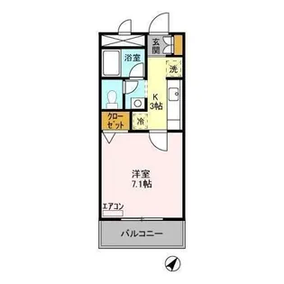 茨城県つくば市松代1【マンション】の間取り