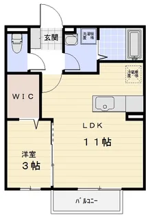 West Field【1階】の間取り