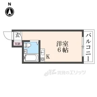 Renatus大和高田【4階】の間取り