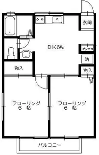ハイム貴龍【1階】の間取り