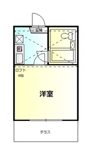 ララ秦野【1階】の間取り