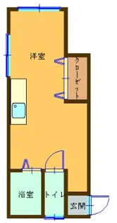 鹿児島県鹿児島市大明丘2【アパート】の間取り