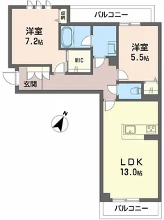鹿児島県鹿児島市紫原7【マンション】の間取り