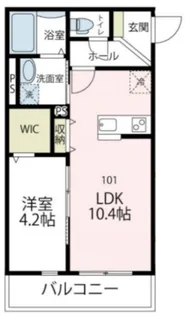 エテルナ フェリチータ【1階】の間取り