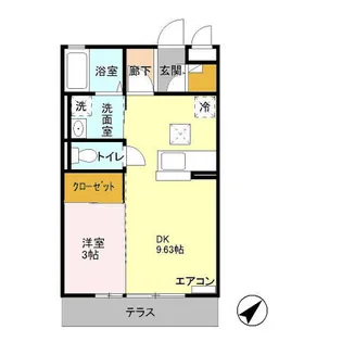 エテルノ【1階】の間取り