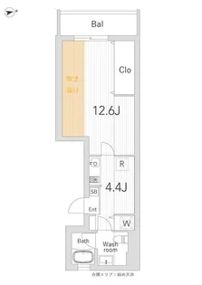 下北沢Nest【3階】の間取り