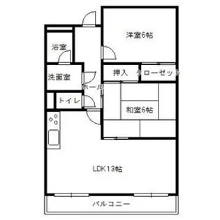 シャリテG.S【3階】の間取り