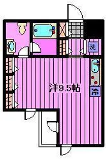 1Kの間取り画像