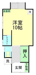 弥生荘【1階】の間取り