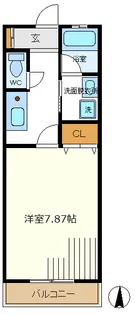 クレストヒル【2階】の間取り