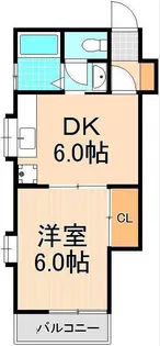 メゾンEX【2階】の間取り