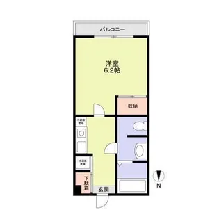 東京都新宿区大久保2【マンション】の間取り