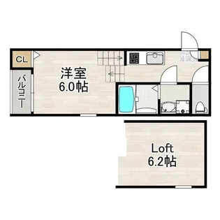 ハーモニーテラス上石川町VI【1階】の間取り