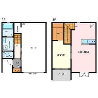 愛知県東海市高横須賀町上池田【一戸建】の間取り