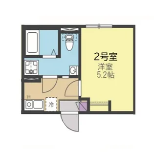 ブロンテ三ッ沢【2階】の間取り
