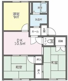 スプルースIV D棟【1階】の間取り